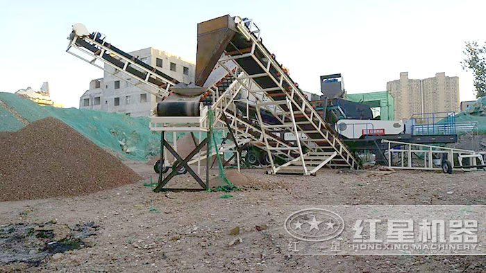 移動反擊破碎機 移動反擊破碎機