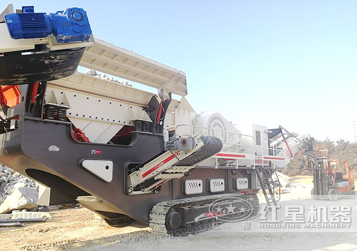 履帶式大型碎砂機