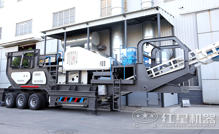 車載移動(dòng)磕石機(jī)