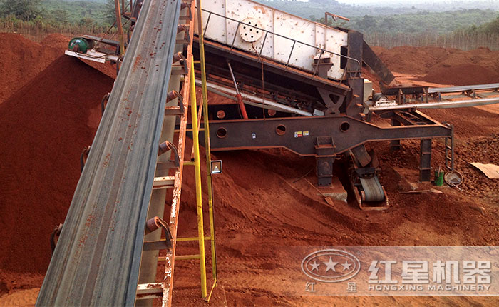 車載移動(dòng)石子機(jī)_移動(dòng)磕石機(jī)