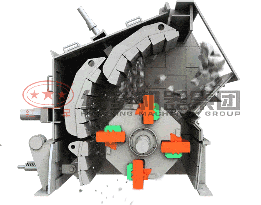 反擊式破碎機(jī)工作原理 反擊式破碎機(jī)工作原理