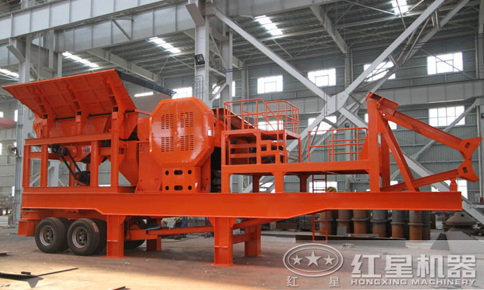 移動(dòng)小型混凝土廢料破碎機(jī) 移動(dòng)小型混凝土廢料破碎機(jī)