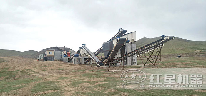 用戶配置的大型石料廠生產線 用戶配置的大型石料廠生產線