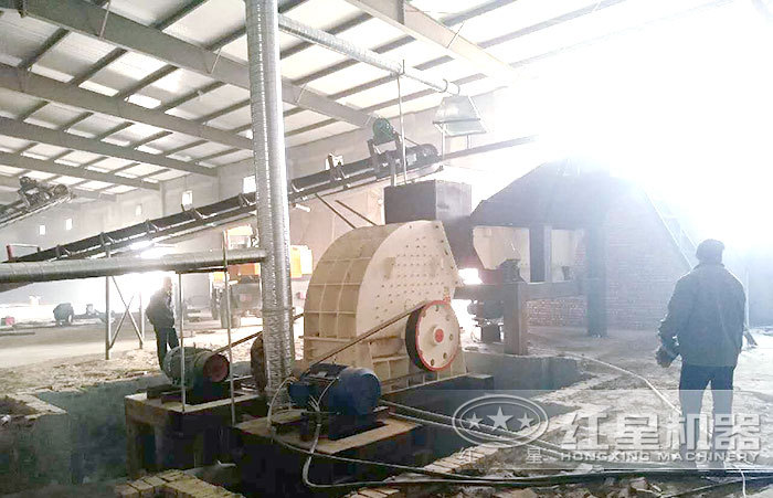 錘式破碎生產(chǎn)線