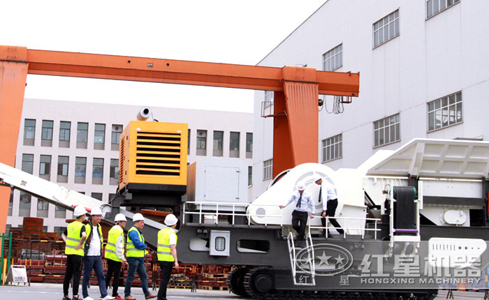 紅星移動制沙機(jī)