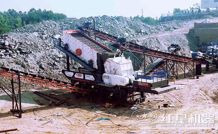 移動PF1214反擊式破碎機