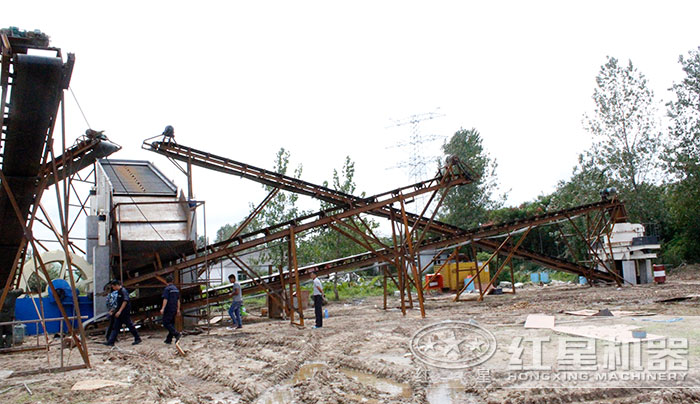 篩分、制沙過程 篩分、制沙過程