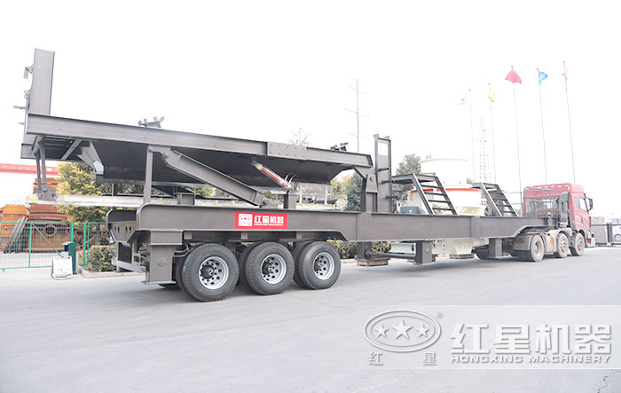 紅星移動制砂機發貨了 紅星移動制砂機發貨了