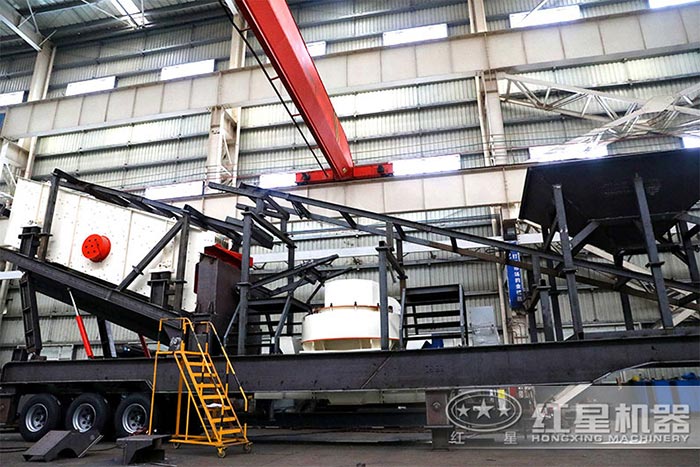 移動式沙子生產設備車間安裝現場 移動式沙子生產設備車間安裝現場