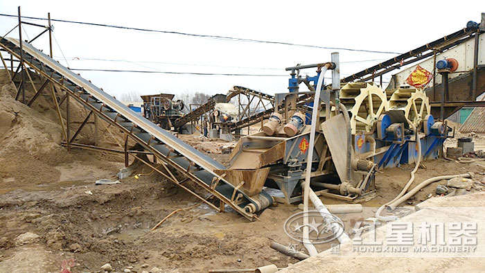水洗砂生產線 水洗砂生產線