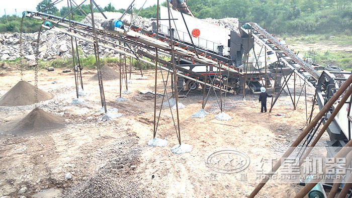 移動制沙現(xiàn)場