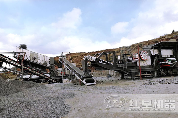移動鄂式破碎機/移動圓錐破碎機