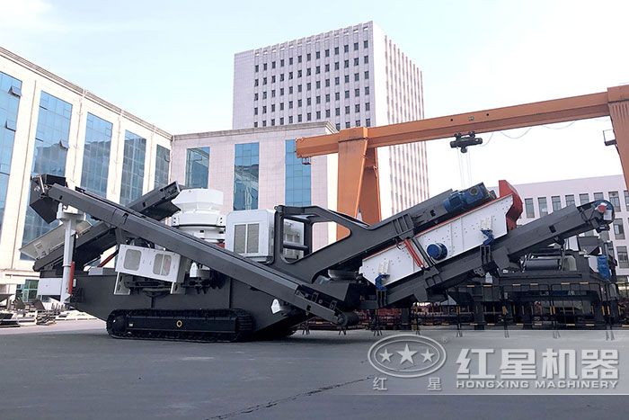 履帶移動破碎機