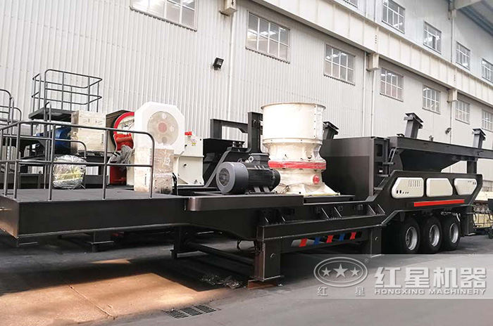 圓錐移動粉碎石子機(jī) 圓錐移動粉碎石子機(jī)