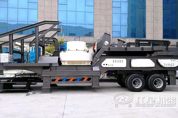 沖擊式移動制砂機一天500方型號