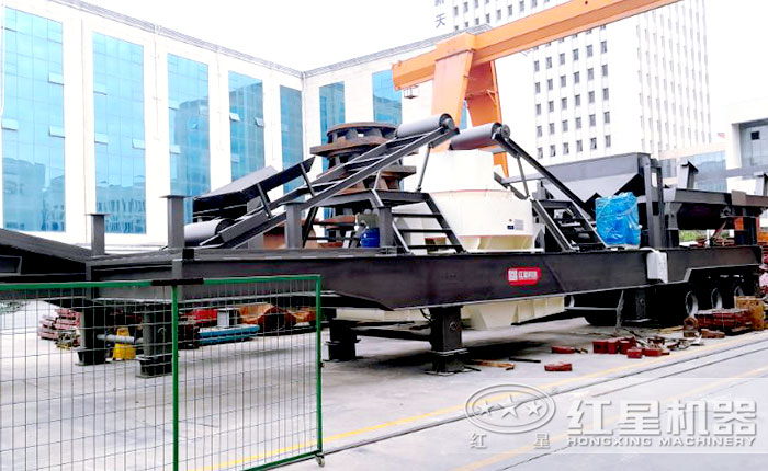 移動(dòng)小型制砂機(jī)圖