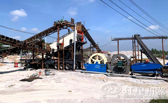 移動(dòng)小型制砂機(jī)——油電兩用