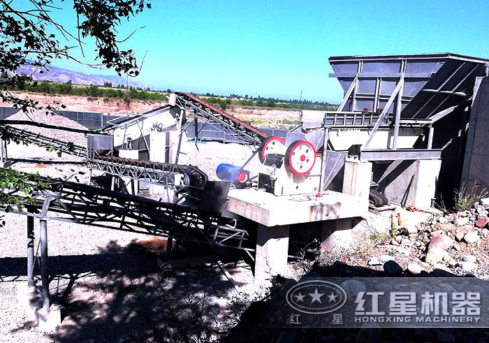 69破碎機施工現場