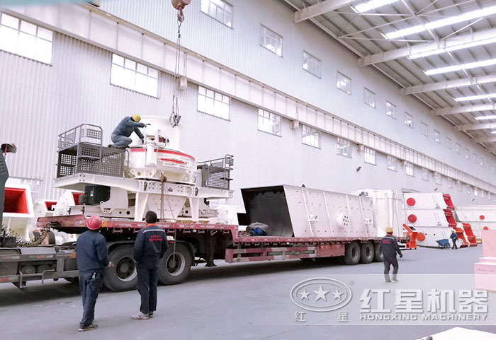 紅星機器人工打沙設備發貨