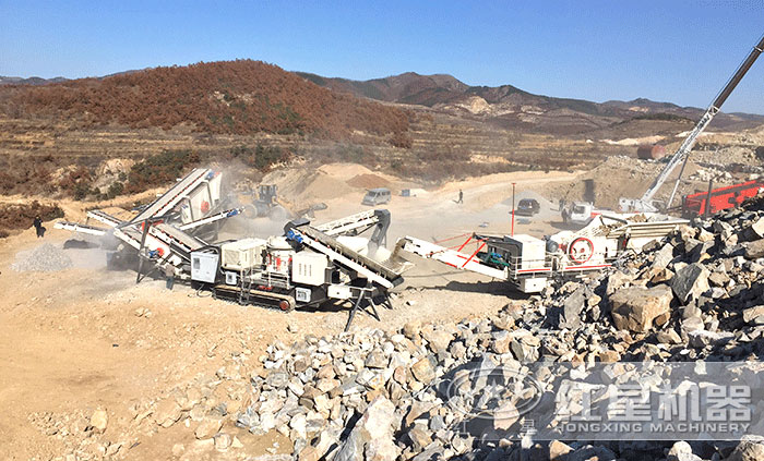 移動破碎生產線方案