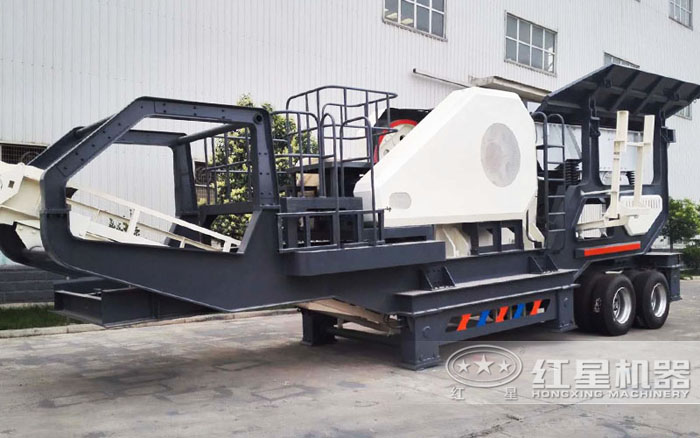 鄂破車載移動粹石機(jī)