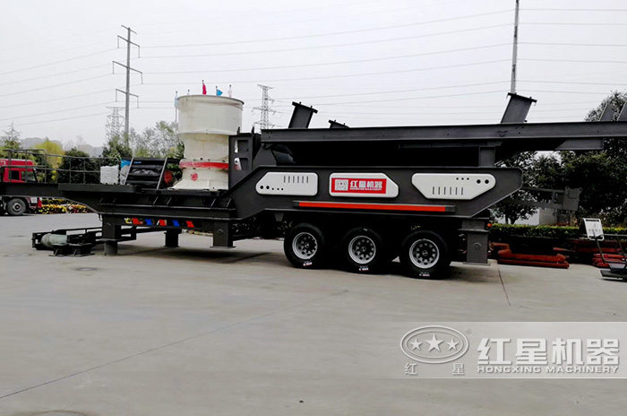 圓錐車載移動粹石機(jī)