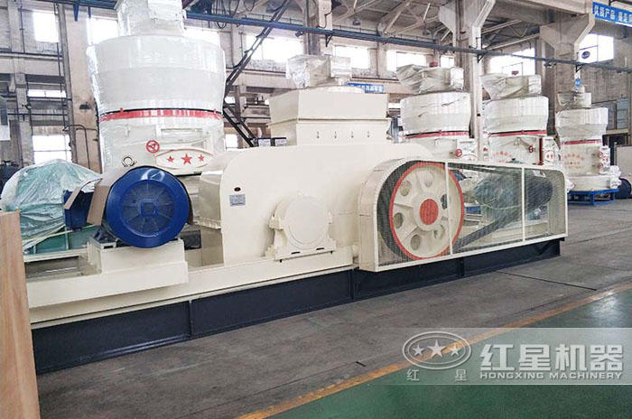 對輥破:可處理含水份的物料不堵塞 對輥破:可處理含水份的物料不堵塞