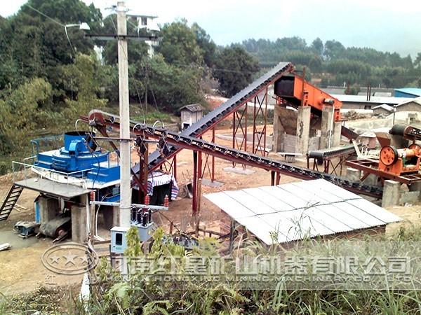 遼寧河卵石破碎生產(chǎn)線(xiàn)案例