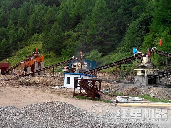 綠色制砂生產線現場