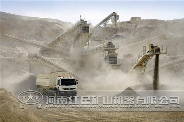 破碎篩分的粉塵