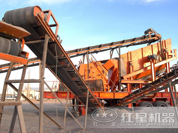 河卵石干法制砂生產線