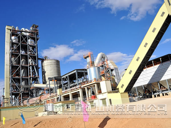 新型水泥生產(chǎn)線日產(chǎn)量