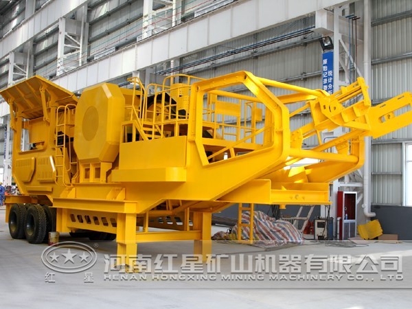 花崗巖移動破碎站